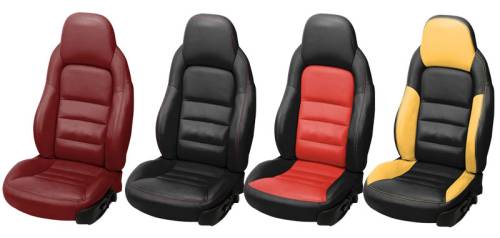 for 2001-2002 FORD EXPLORER 4DR 2 Quilted Velour Encore Solid Colors Seat Covers