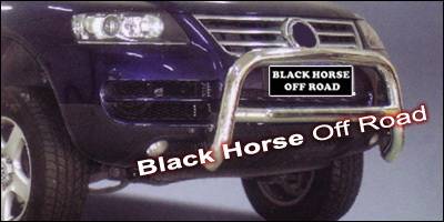 Black Horse - Volkswagen Touareg Black Horse Bull Bar Guard