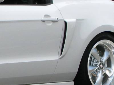 Extreme Dimensions 16 - Ford Mustang Duraflex Boss Look Side Scoops - 2 Piece - 109324