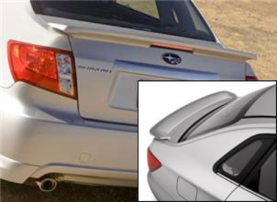 DAR Spoilers - Subaru Impreza DAR Spoilers OEM Look Flush Wing w/ Light ABS-715
