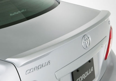 DAR Spoilers - Toyota Corolla DAR Spoilers OEM Look Trunk Lip Wing w/o Light ABS-719
