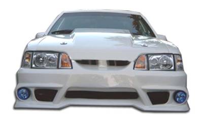 Duraflex - Ford Mustang Duraflex GTX Front Bumper Cover - 1 Piece - 100743