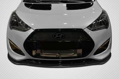 Carbon Creations - Hyundai Veloster Carbon Creations GT Racing Front Splitter - 1 Piece - 108900