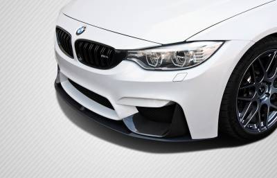 Carbon Creations - BMW 3 Series Carbon Creations M Performance Look Front Add Ons - 2 Piece - 112245