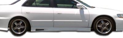 Duraflex - Honda Accord 4DR Duraflex Spyder Side Skirts Rocker Panels - 2 Piece - 101986