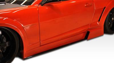 Duraflex - Chevrolet Camaro Duraflex Hot Wheels Wide Body Side Skirts Rocker Panels - 2 Piece - 105815