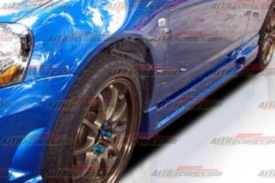 AIT Racing - Acura RSX AIT Racing I-spec Style Side Skirts - AX05HIINGSS
