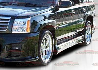 AIT Racing - Cadillac Escalade AIT Racing EXE Style Side Skirts - CE02HIEXESS