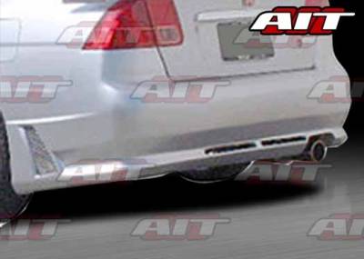 AIT Racing - Honda Civic 4DR AIT R34 Style Rear Bumper - HC01HIR34RB4