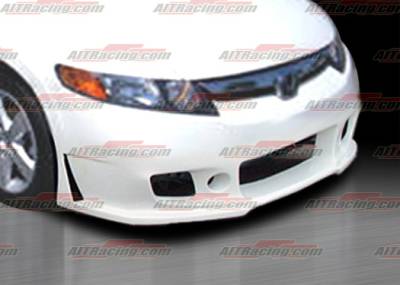 AIT Racing - Honda Civic 4DR AIT Racing Zen Style Front Bumper - HC06HIZENFB4