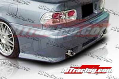 AIT Racing - Honda Civic 2DR AIT Racing Revolution Style Rear Bumper - HC92HIREVRB2