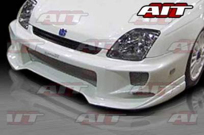 AIT Racing - Honda Prelude AIT ALK Style Front Bumper - HP97HIALKFB