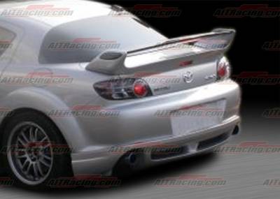 AIT Racing - Mazda RX-8 AIT Racing RM Style Rear Spoiler - M803HIRMGRW