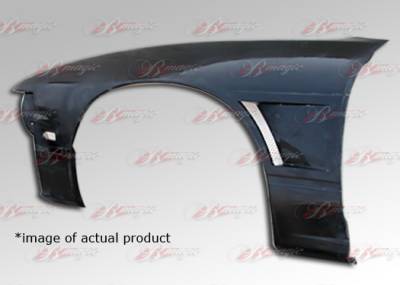 AIT Racing - Nissan 240SX AIT Racing D1 Style Front Fenders - N24089BMD1SF3