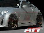 AIT Racing - Nissan 350Z AIT Racing AMU Style Side Skirts - N3502HIAMUSS