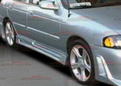 AIT Racing - Nissan Sentra AIT Racing R33 Style Side Skirts - NS00HIR33SS
