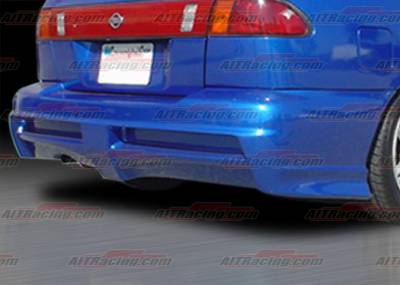 AIT Racing - Nissan Sentra AIT Racing Extreme Style Rear Bumper - NS95HIEXSRB