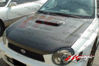 AIT Racing - Subaru Impreza AIT Racing OEM Style Carbon Fiber Hood - SI02BMCFH