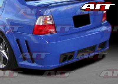 AIT Racing - Volkswagen Jetta AIT GTR Style Rear Bumper - VWJ99HIGTRRB
