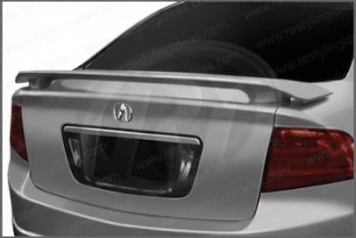 Restyling Ideas - Acura TL Restyling Ideas Factory 2-Post Style Spoiler - 01-ACTL04F2P