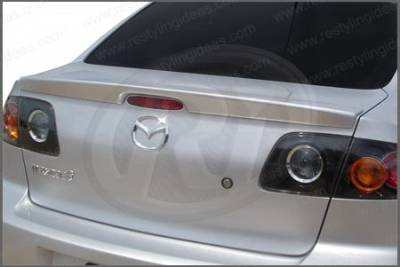 Restyling Ideas - Mazda 3 Restyling Ideas Factory Lip Style Spoiler - 01-MA304F4LM