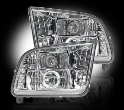 Recon - Ford Mustang Recon Projector Headlights - 264197CL