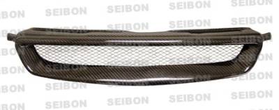 Seibon - Honda Civic Seibon TR Style Carbon Fiber Grille - FG9698HDCV-TR