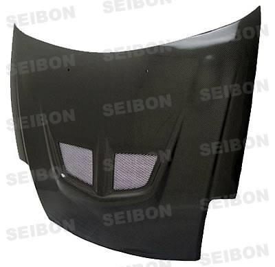 Seibon - Mitsubishi Eclipse Seibon EVO Style Carbon Fiber Hood - HD0005MITEC-EVO