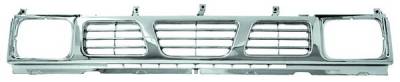 In Pro Carwear - Nissan Pickup IPCW Chrome Grille - CWG-DS3007H0C