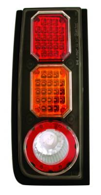 In Pro Carwear - Hummer H2 IPCW Taillights - LED - 1 Pair - LEDT-343BA