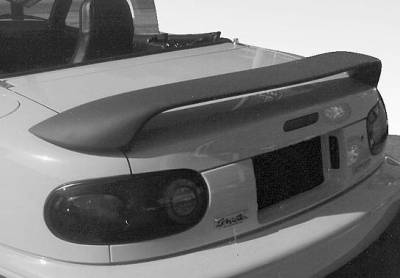 VIS Racing - Mazda Miata VIS Racing WW Style Wing with Corner Trunk Pedestals - 49620