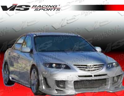 VIS Racing. - Mazda 6 VIS Racing Ballistix Front Bumper - 03MZ64DBX-001