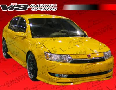 VIS Racing - Saturn Ion VIS Racing Type-W Front Lip - Urethane Material - 03SAION4DTYW-011