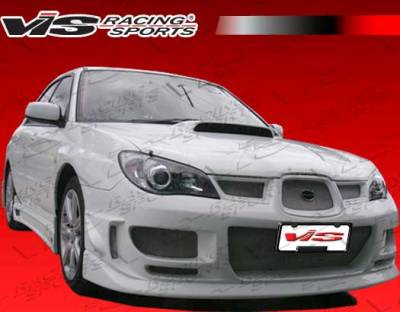 VIS Racing - Subaru WRX VIS Racing Z Speed Front Bumper - 06SBWRX4DZSP-001