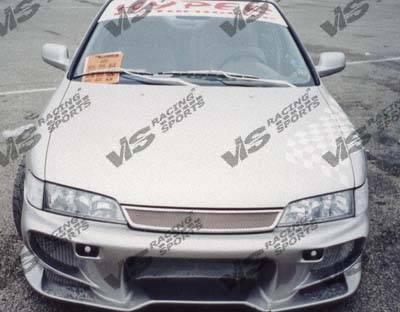 VIS Racing - Honda Accord 2DR & 4DR VIS Racing Invader-2 Front Bumper - 94HDACC2DINV2-001