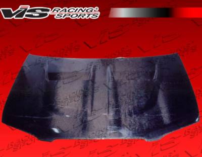 VIS Racing - Nissan Sentra VIS Racing Xtreme GT Black Carbon Fiber Hood - 00NSSEN4DGT-010C