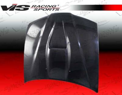 VIS Racing - Honda Prelude VIS Racing G Force Black Carbon Fiber Hood - 92HDPRE2DGF-010C
