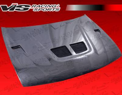 VIS Racing - Nissan Sentra VIS Racing EVO Black Carbon Fiber Hood - 95NS2002DEV-010C