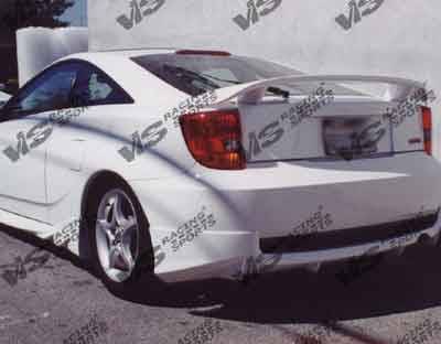 VIS Racing - Toyota Celica VIS Racing Techno R Rear Lip - 00TYCEL2DTNR-012