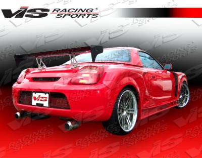 VIS Racing. - Toyota MRS VIS Racing Techno R Widebody Rear Bumper - 00TYMRS2DTNRWB-002