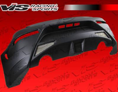 VIS Racing - Nissan 350Z VIS Racing AMS GT Rear Bumper - 03NS3502DAMSGT-002