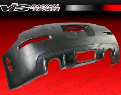 VIS Racing - Nissan 350Z VIS Racing Z Speed Rear Bumper - Carbon Fiber - 03NS3502DZSP-002CC