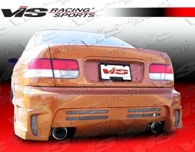 VIS Racing - Honda Civic 2DR & 4DR VIS Racing GT Bomber Rear Bumper - 92HDCVC2DGB-002