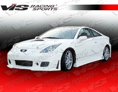 VIS Racing - Toyota Celica VIS Racing TSC-3 Side Skirts - 00TYCEL2DTSC3-004