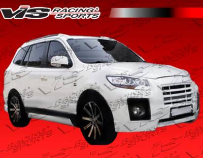 VIS Racing - Hyundai Santa Fe VIS Racing Top Mate Side Skirts - 01HYSAN4DTOP-004