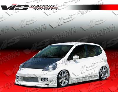 VIS Racing - Honda Fit VIS Racing Sense Side Skirts - 07HDFIT4DSEN-004