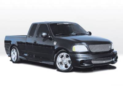 VIS Racing - Ford F150 VIS Racing W-Type Right Side Skirt - 890408R