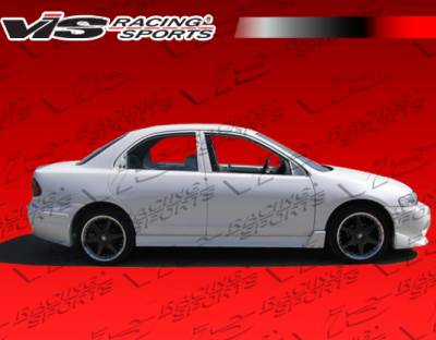 VIS Racing - Mazda Protege VIS Racing Techno R Side Skirts - 90MZ3234DTNR-004