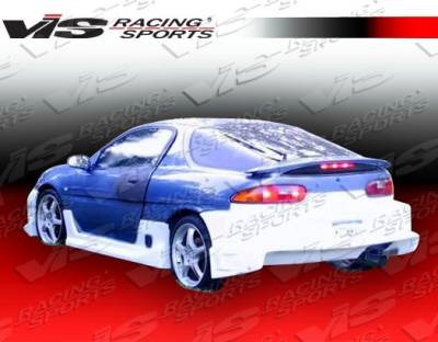 VIS Racing - Mazda MX3 VIS Racing Striker Side Skirts - 90MZMX32DSTR-002