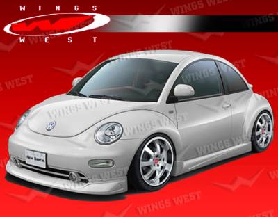 VIS Racing - Volkswagen Beetle VIS Racing JPC Side Skirts - Polyurethane - 98VWBEE2DJPC-004P
